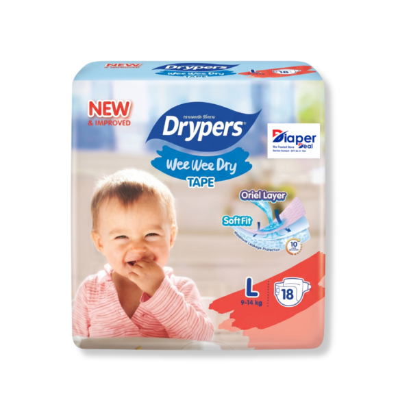 Drypers Baby Diaper - Tape