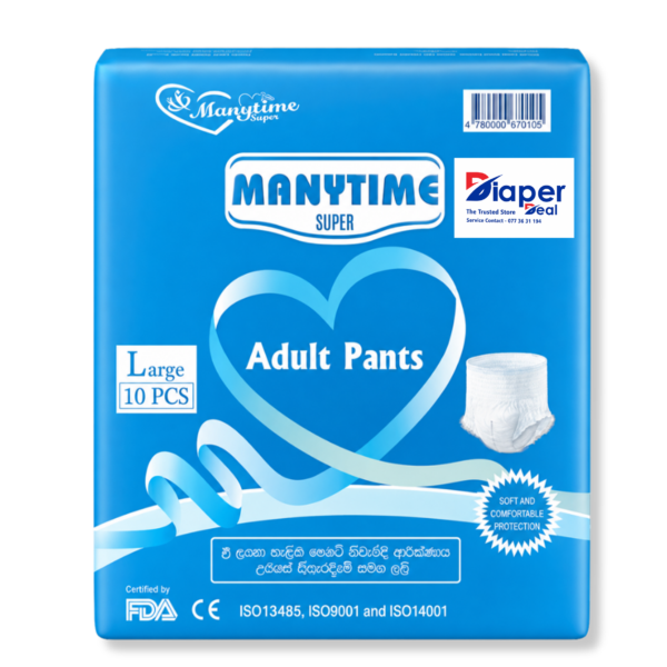 Manytime Adult Diaper - Pant