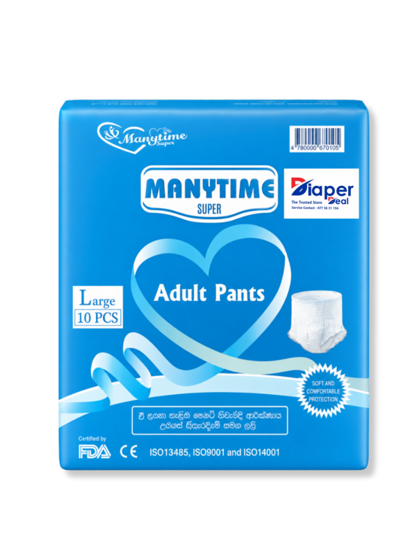 Manytime Adult Diaper - Pant